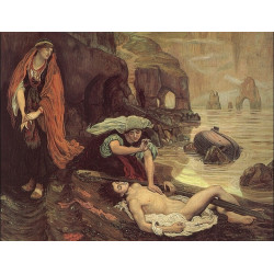 The finding of don juan by haidee 1869 The finding of don juan by haidee 1869