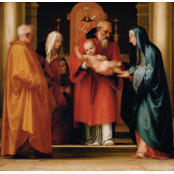 Presentation of christ in the temple