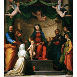 The marriage of st catherine of siena