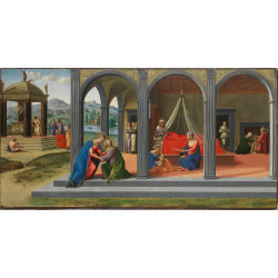 Scenes from the life of saint john the baptist