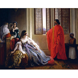 Caterina cornaro deposed from the throne of cyprus