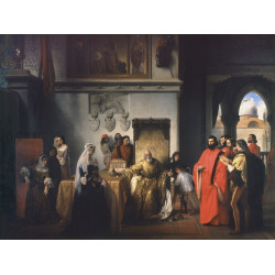 Doge francesco foscari s removal the two foscari 1844