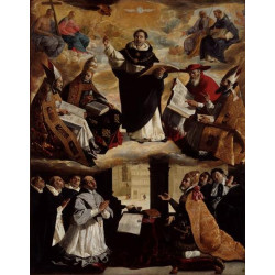 Apotheosis of st thomas aquinas 1631