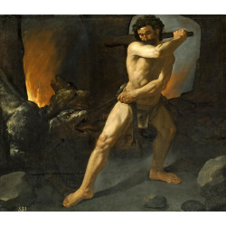 Hercules and cerberus