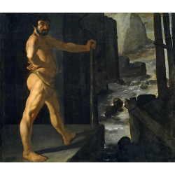 Hercules diverting the course of the river alpheus
