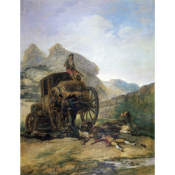 Attack on a coach 1793