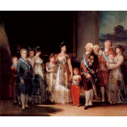 Charles iv of spain and his family 1800
