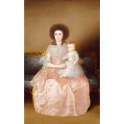 Condesa de altamira and her daughter maria agustina