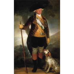 King carlos iv in hunting costume 1799