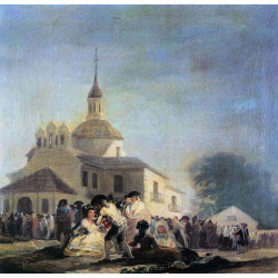 Pilgrimage to the church of san isidro 1788