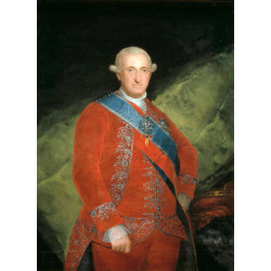 Portrait of charle iv of spain 1789