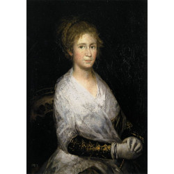 Portrait thought to be josepha bayeu or leocadia weiss