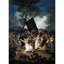 The burial of the sardine corpus christi festival on ash wednesday 1814