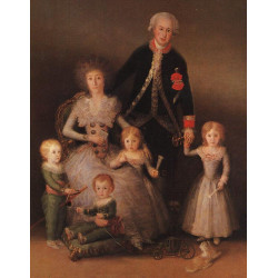 The duke and duchess of osuna and their children
