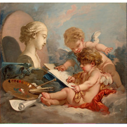 Cupids allegory of painting