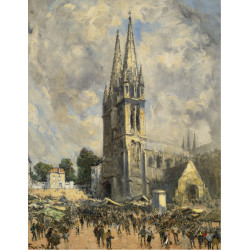 The church in normandie