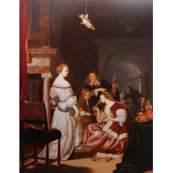 An elegant company in an interior