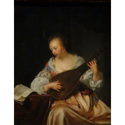 La joueuse de theorbe