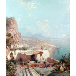 Amalfi the gulf of salerno