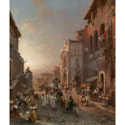 Procession in naples