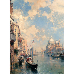 The grand canal venice