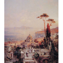 The view from the balcony