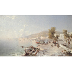 Vietri sul mare looking towards salerno