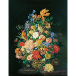 Bouquet of flowers in a vase
