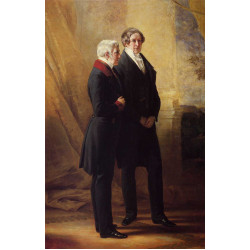 Arthur wellesley 1st duke of wellington with sir robert peel 1844