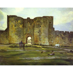 Port of the queen at aigues mortes