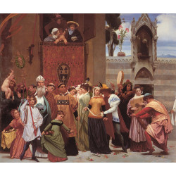 Cimabue s celebrated madonna detail left