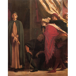 Dante in exile detail right