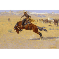 A cold morning on the range c1904