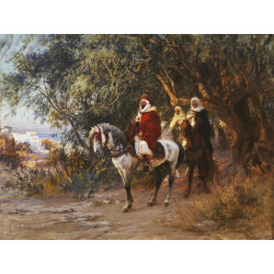 Arabs on horseback 1892 Arabs on horseback 1892