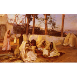 Women at the cemetery algiers Women at the cemetery algiers