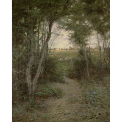 The bush near heidelberg melbourne 1898