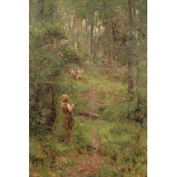 What the little girl saw in the bush 1904