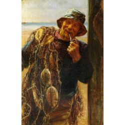 A jovial fisherman 1896