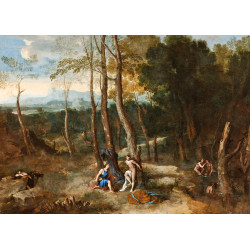 Aminta about to rescue silvia Aminta about to rescue silvia