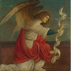 The annunciation the angel gabriel