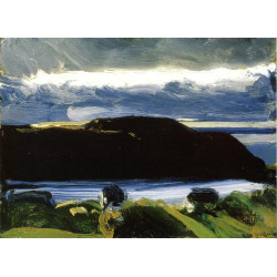 Breaking sky monhegan