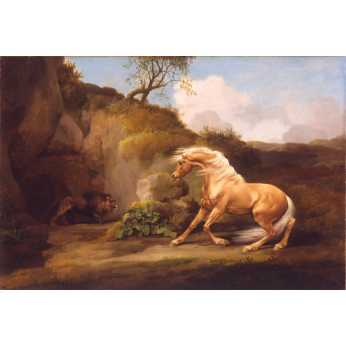 A horse frightened by a lion c1790 5