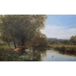 On the thames at streatley