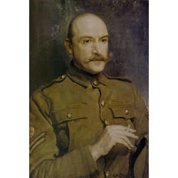 Portrait of australian painter arthur streeton 1917