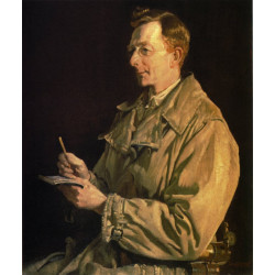 Portrait of charles e w bean 1924