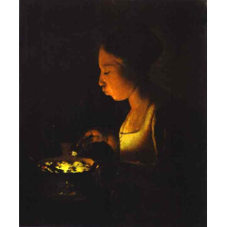 Girl with a brazier 1648