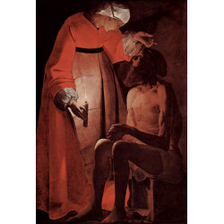 Job mocked by his wife 1650