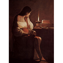 Mary magdalene with a night light 1635
