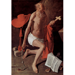 Repenting of st jerome also called st jerome with cardinal hat 1650