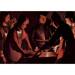 The dice players 1651